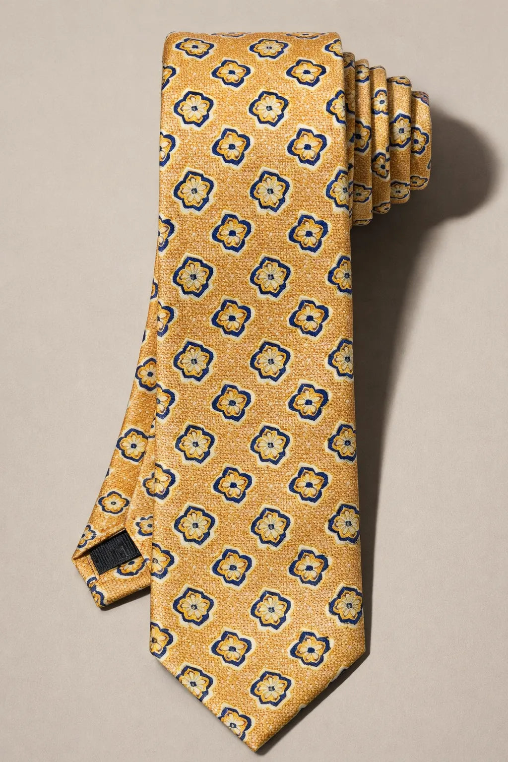 Gravata Masculina Estilo Seda Slim Geométrica