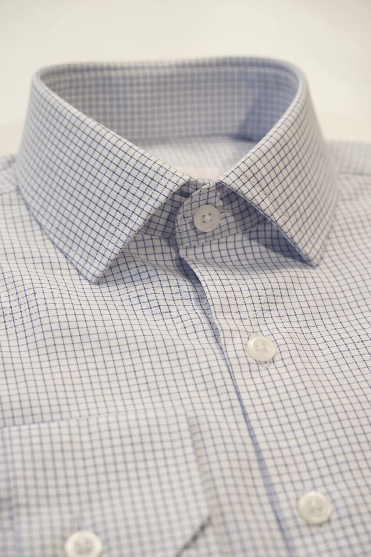 Camisa Social Masculina Xadrez Micro Tradicional