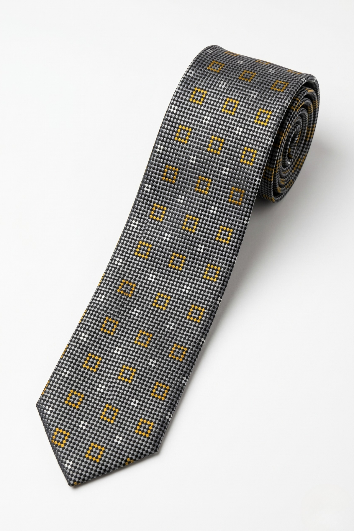 Gravata Masculina Slim Estilo Seda 2400 Fios