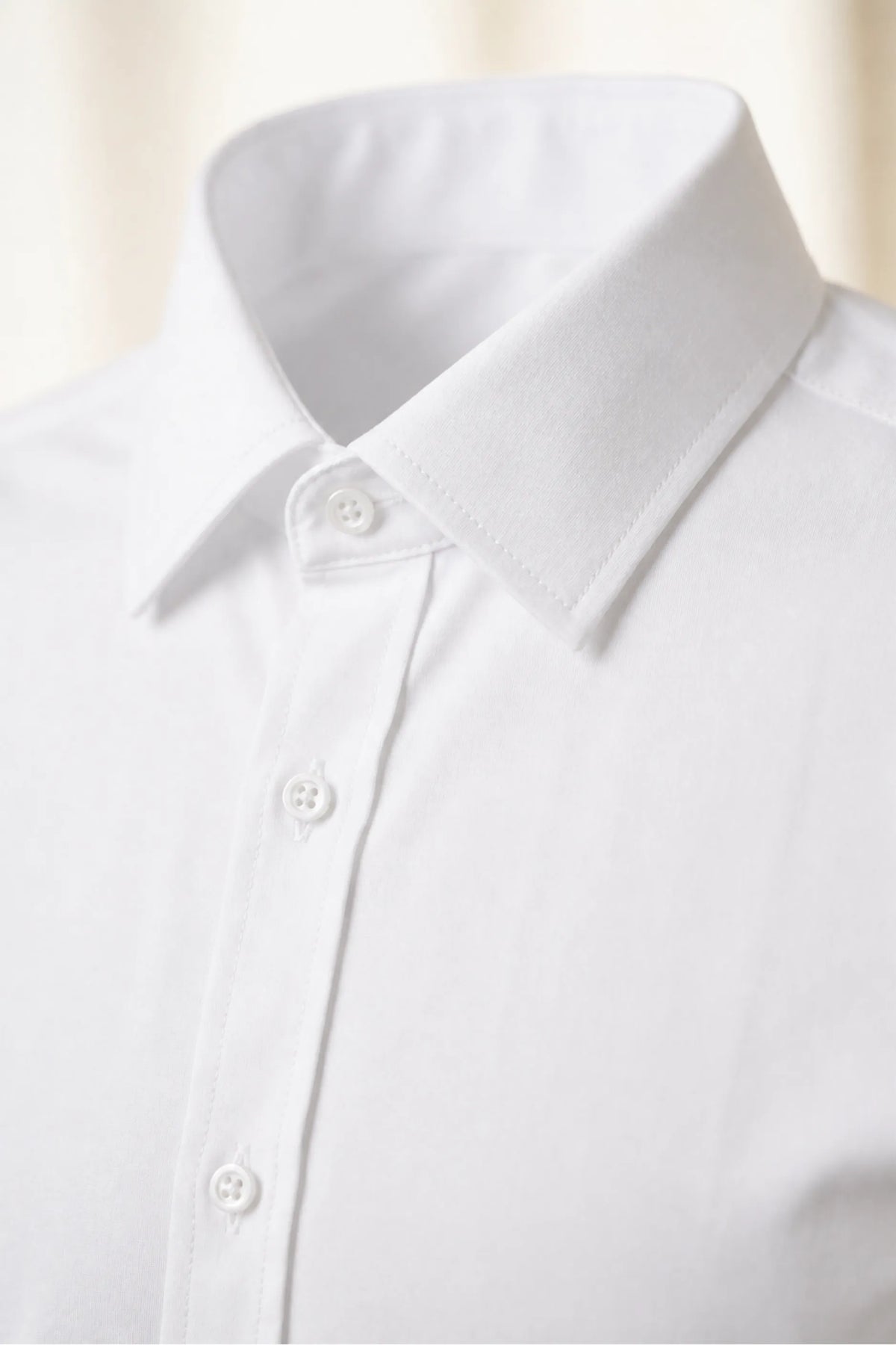 Camisa Social Masculina Slim Poliamida com Elastano