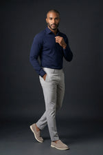 Camisa Social Slim Fit Pima Fio 80