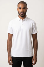 Camisa Polo Masculina Tech Slim com Elastano