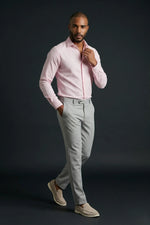 Camisa Social Slim Fit Pima Fio 80
