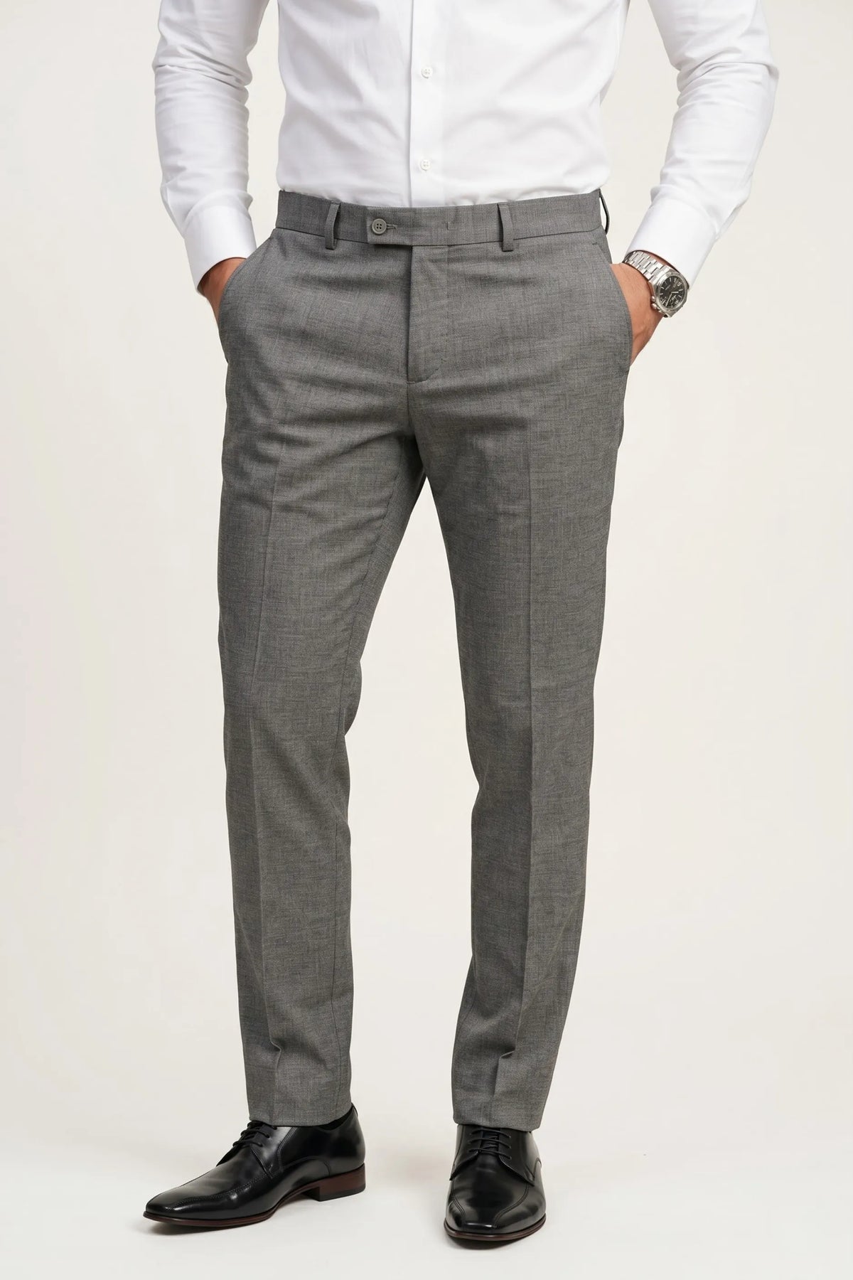 Calça Social Masculina Slim com Elastano