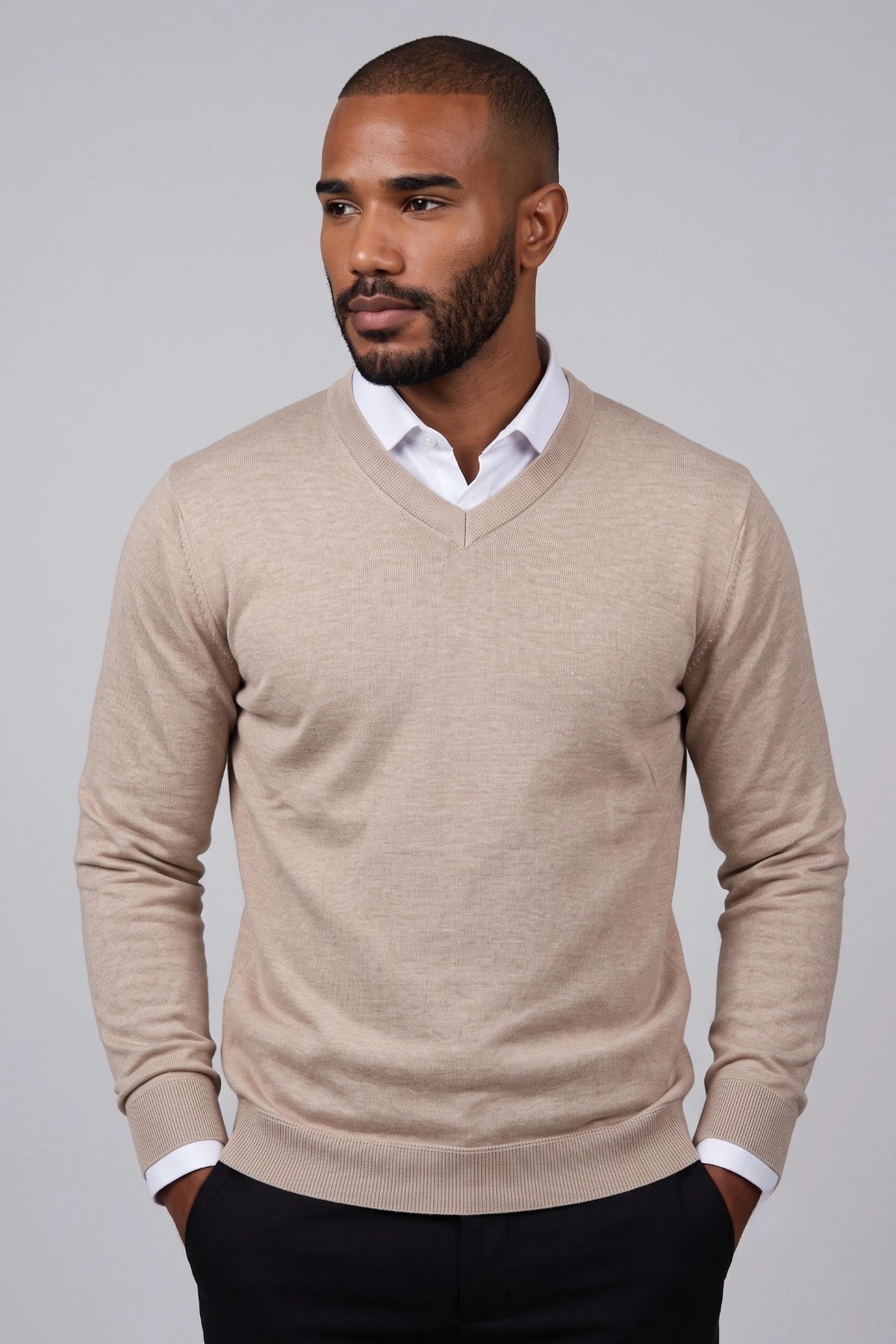 Suéter Masculino Gola V