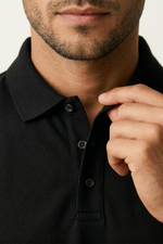 Camisa Polo Piquet Algodão Egípcio Premium