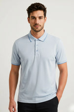 Camisa Polo Masculina Modal com Elastano
