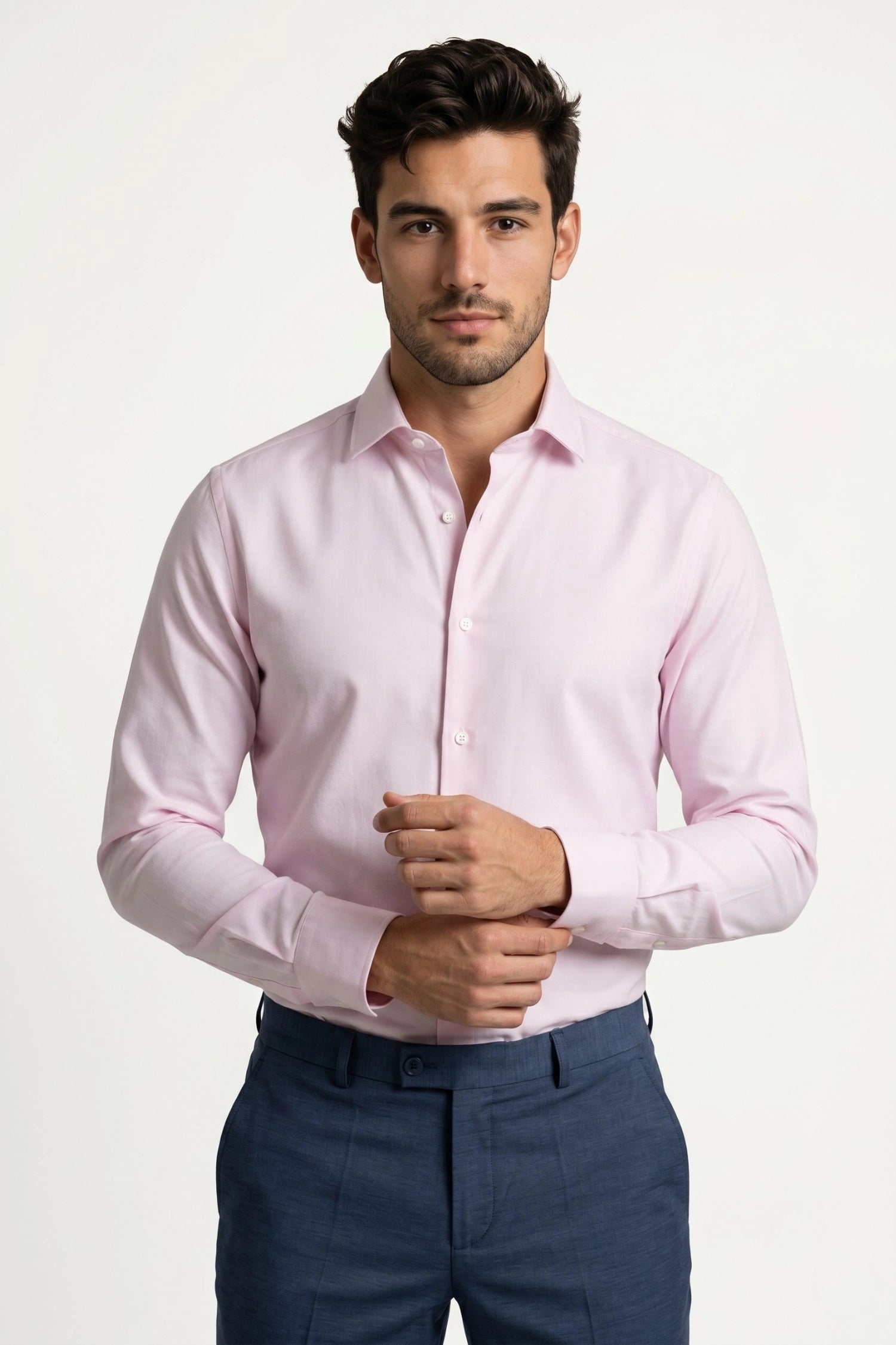 Camisa Social Slim Oxford em Algodão Egípcio | Urbano Style