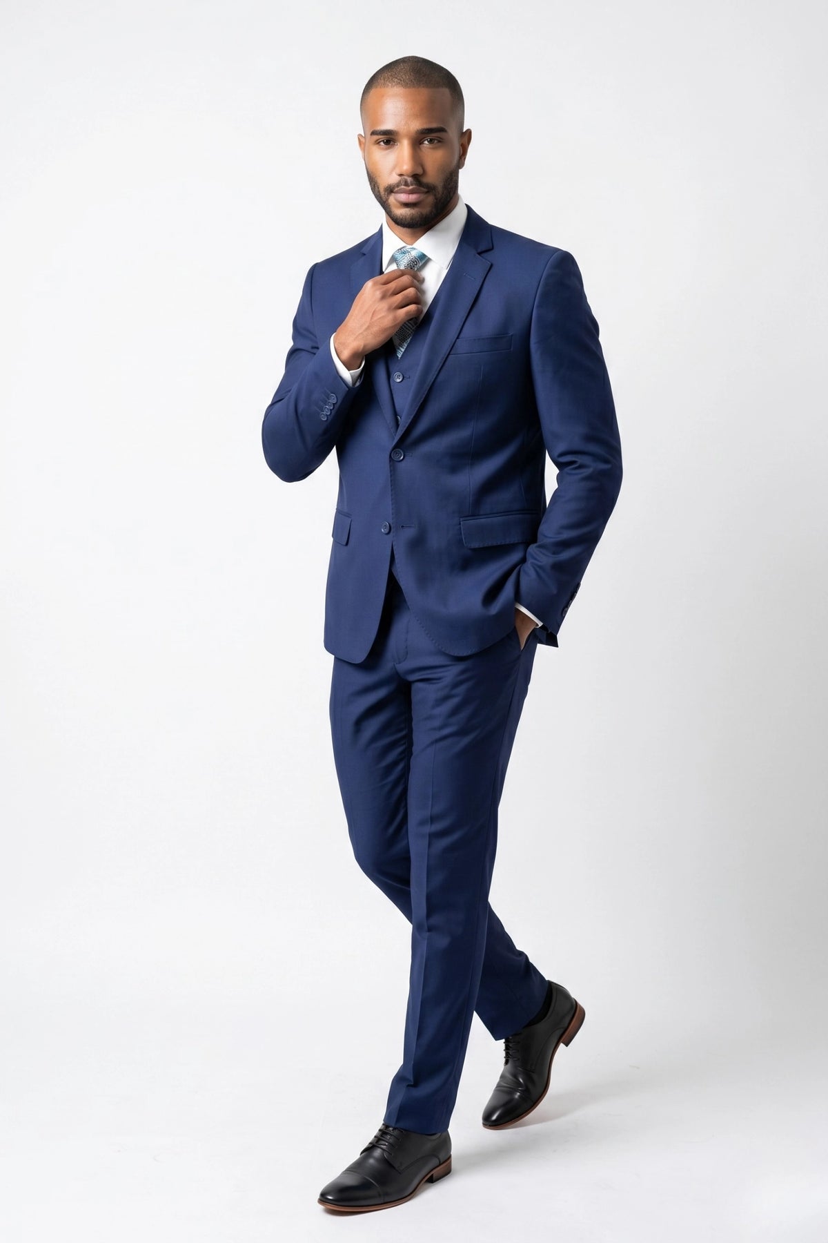 Terno Masculino Poliviscose Slim Imperial Azul