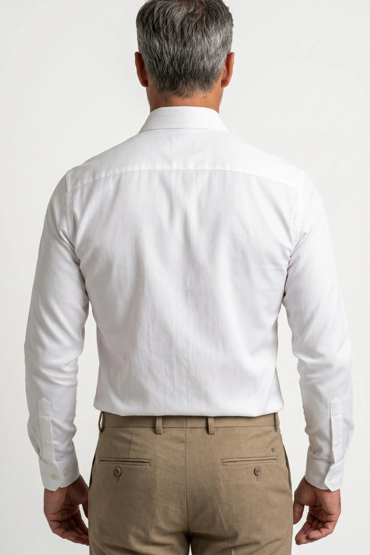 Camisa Social Slim Fit em Algodão Premium