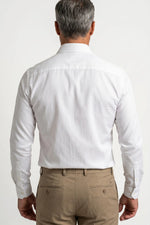 Camisa Social Slim Fit em Algodão Premium