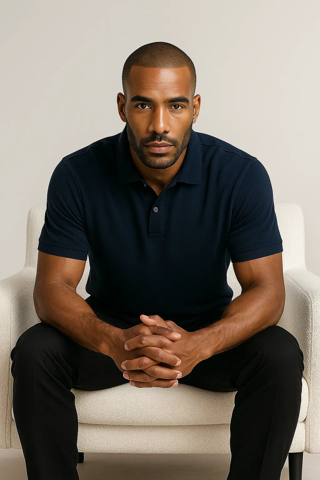 Camisa Polo Slim em Algodão Piquet com Elastano