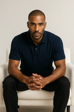 Camisa Polo Slim em Algodão Piquet com Elastano