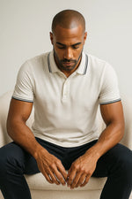 Camisa Polo Slim em Algodão Piquet com Elastano