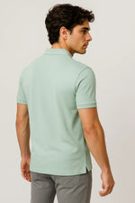 Camisa Polo Slim em Algodão Piquet com Elastano