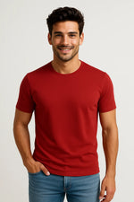 Camiseta Premium em Algodão Egípcio com Elastano