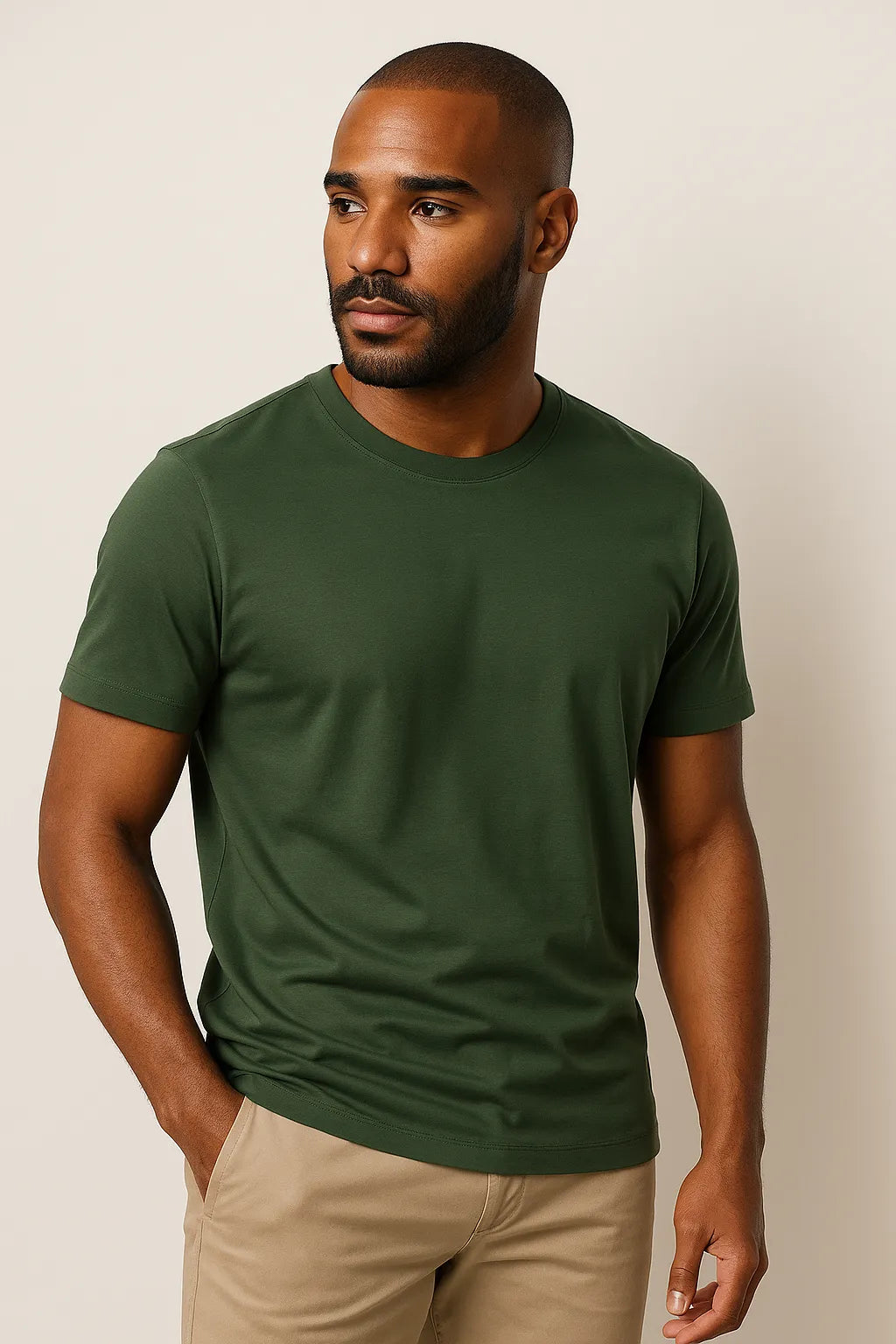 Camiseta Premium em Algodão Pima Peruano