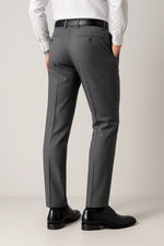 Calça Social Slim Masculina em Poliéster com Elastano