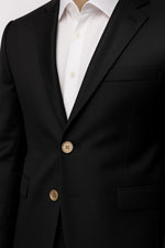 Terno Masculino Slim Preto 2 Peças