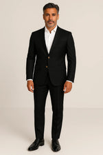 Terno Masculino Slim Preto 2 Peças