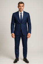 Terno Masculino Slim Azul Marinho 2 Peças