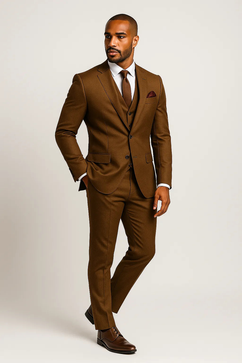 Terno Masculino Havanna em Poliviscose Semi Slim – 3 Peças