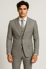 Terno Masculino Príncipe de Gales em Poliviscose Premium – 3 Peças