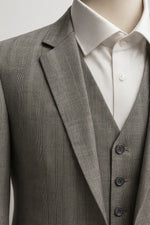 Terno Masculino Príncipe de Gales em Poliviscose Premium – 3 Peças