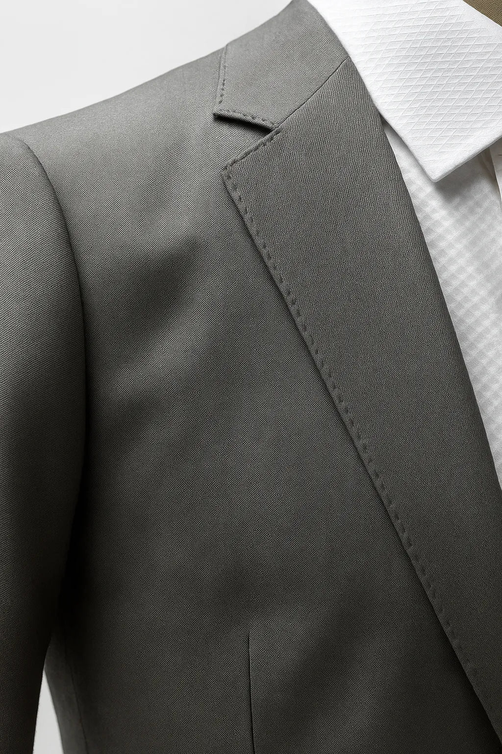 Terno Masculino em Poliéster Premium - 3 Peças Cinza Escuro