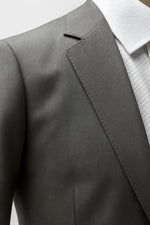 Terno Masculino em Poliéster Premium - 3 Peças Cinza Escuro