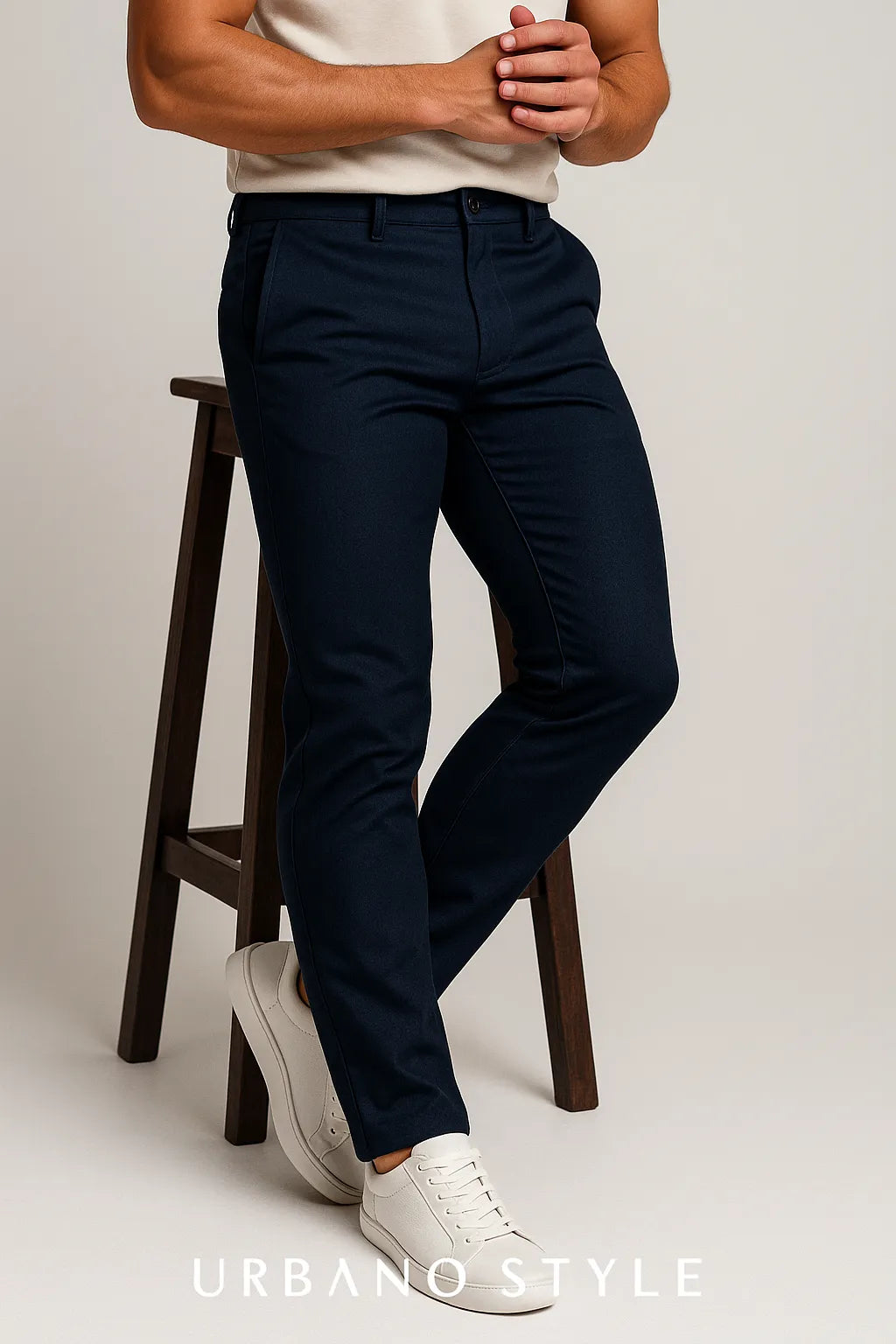 Calça Sarja Masculina com Elastano Premium