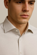 Camisa Social Slim Premium Quadriculada