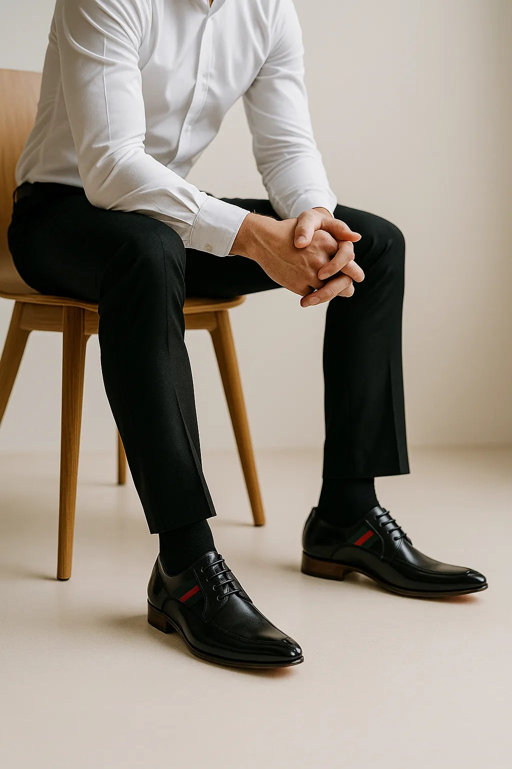 Sapato Social Derby Couro Legítimo Premium