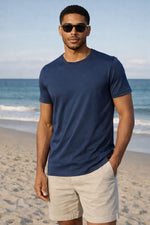 Camiseta Premium em Algodão Egípcio com Elastano