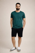 Camiseta Premium em Algodão Egípcio com Elastano