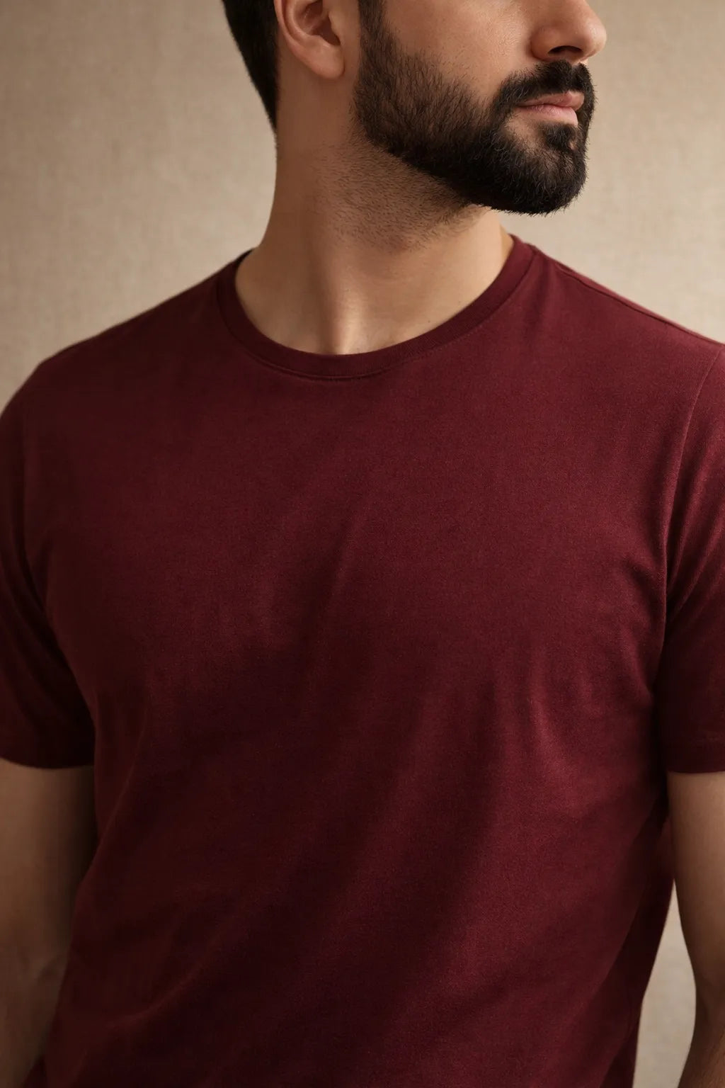 Camiseta Premium em Algodão Egípcio com Elastano