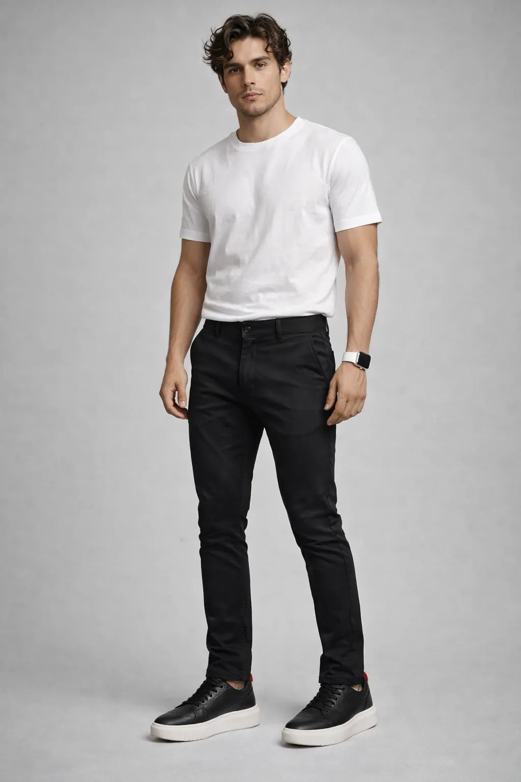 Calça Sarja Masculina com Elastano Premium