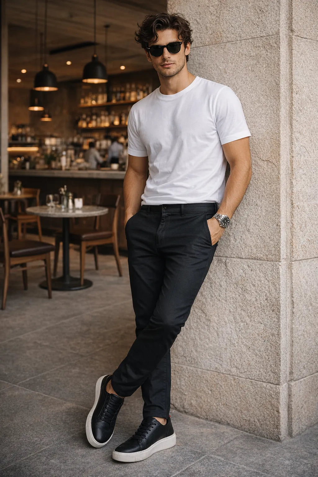 Calça Sarja Masculina com Elastano Premium