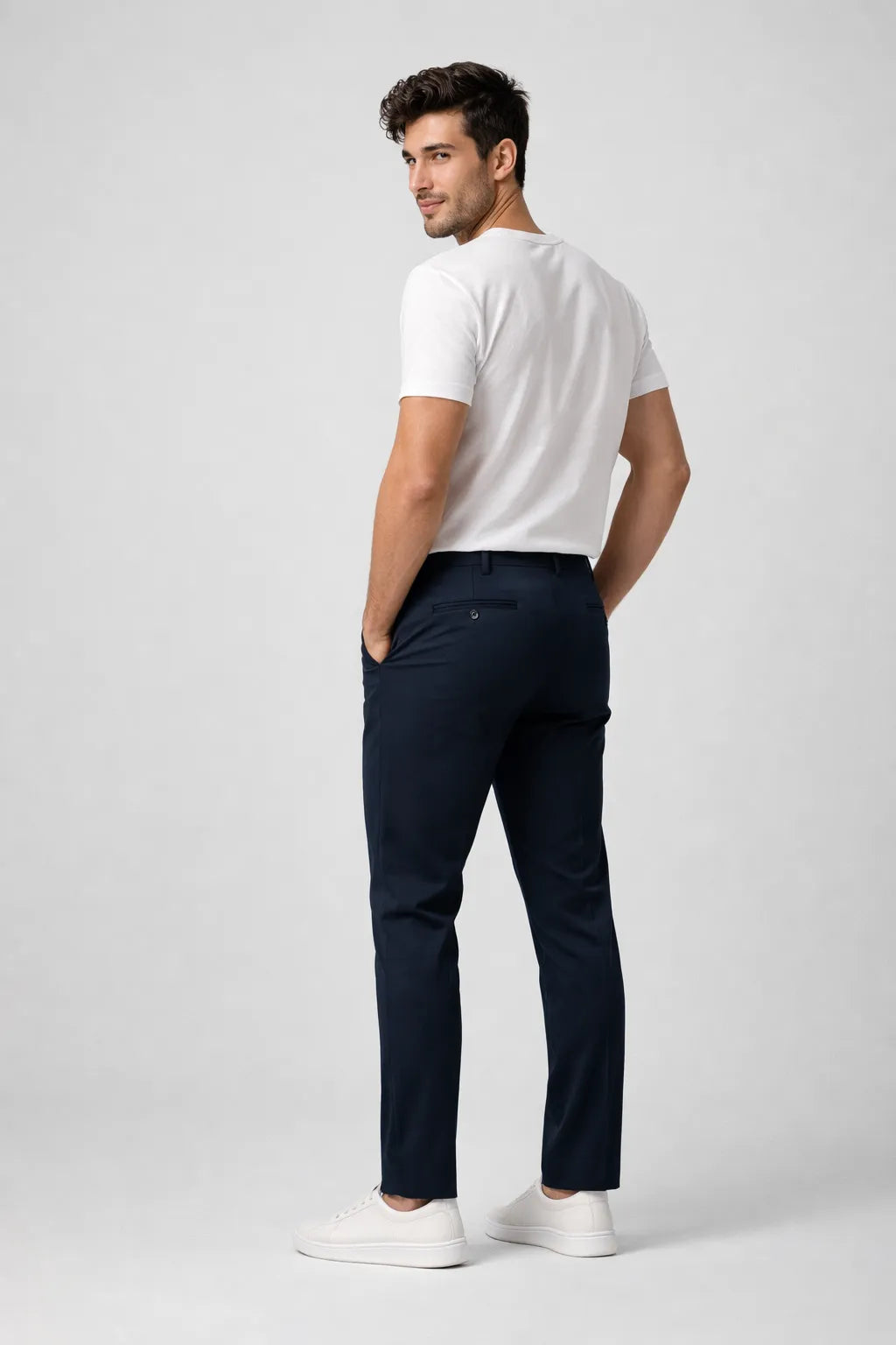 Calça Social Tech Light Masculina com Elastano