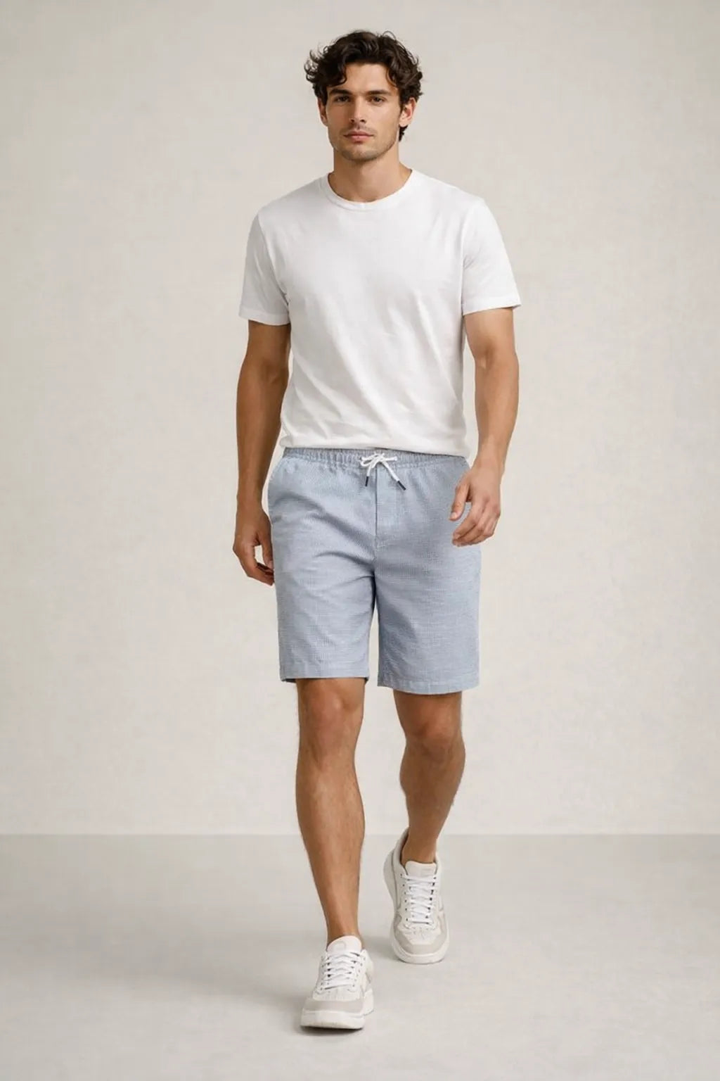 Short Masculino em Flamê com Listras
