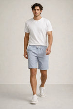Short Masculino em Flamê com Listras