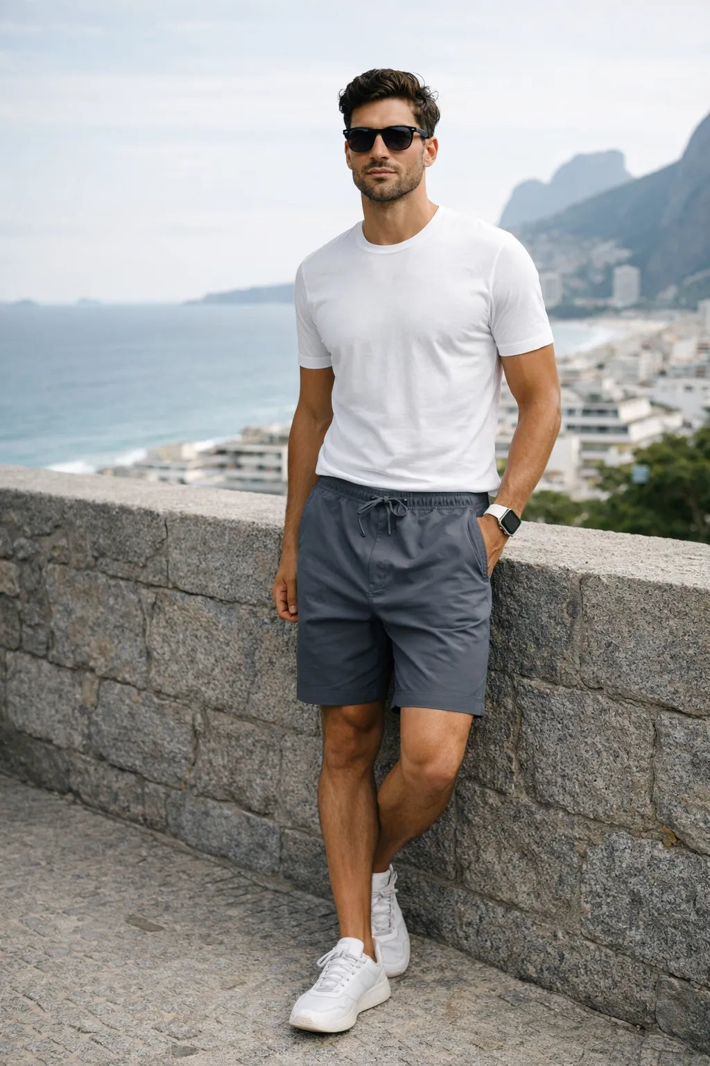 Short Masculino Liso Premium