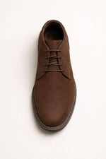 Sapato Bota Casual Nobuck Firenze em Couro Bovino