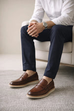 Sapato Casual Masculino Virtus em Couro Bovino