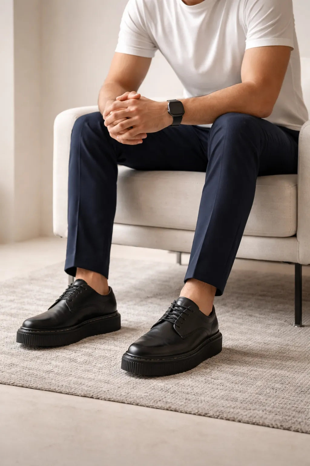 Sapato Casual Masculino Ferraro em Couro Legítimo