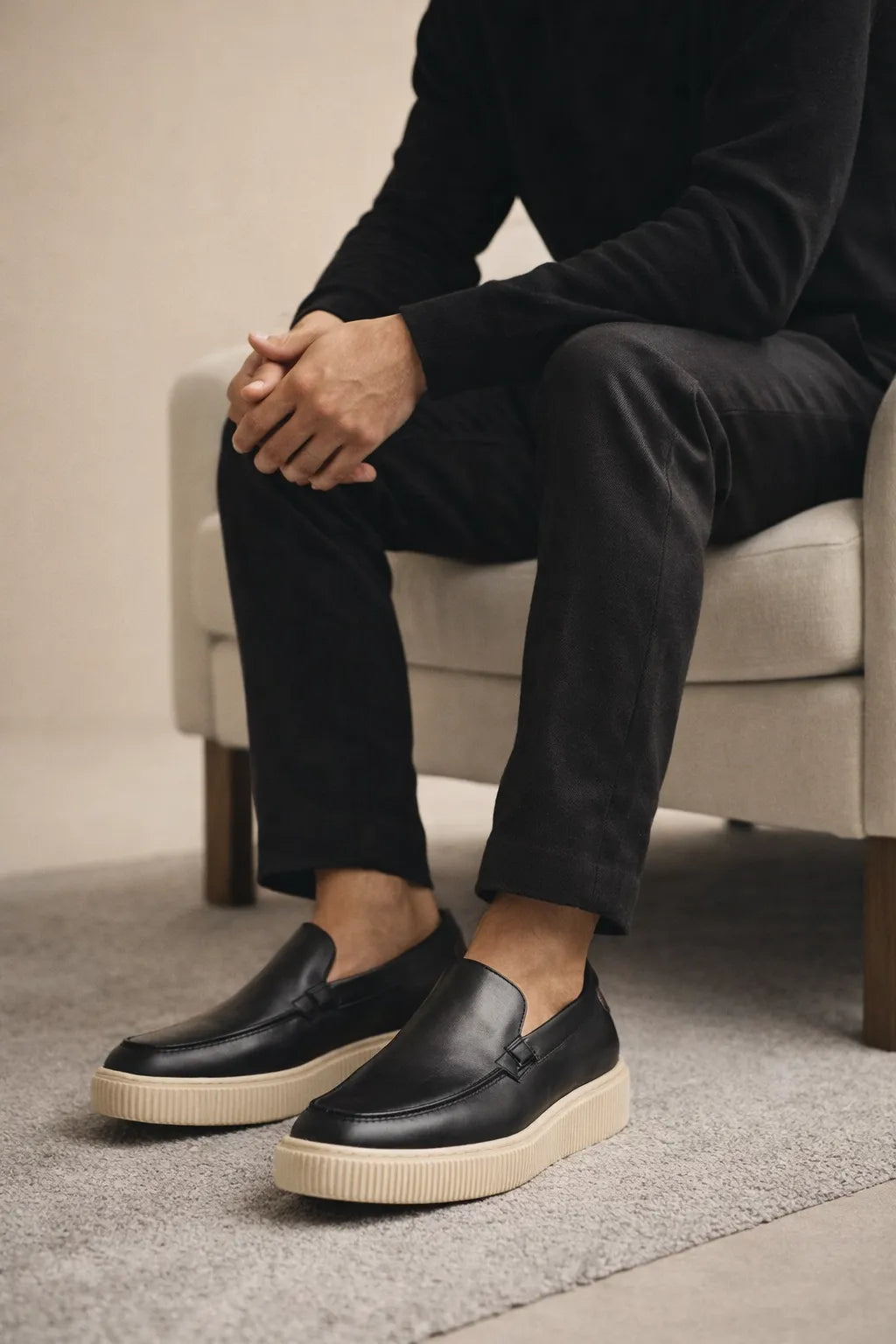 Sapato Casual Loafer Bellini em Couro Legítimo