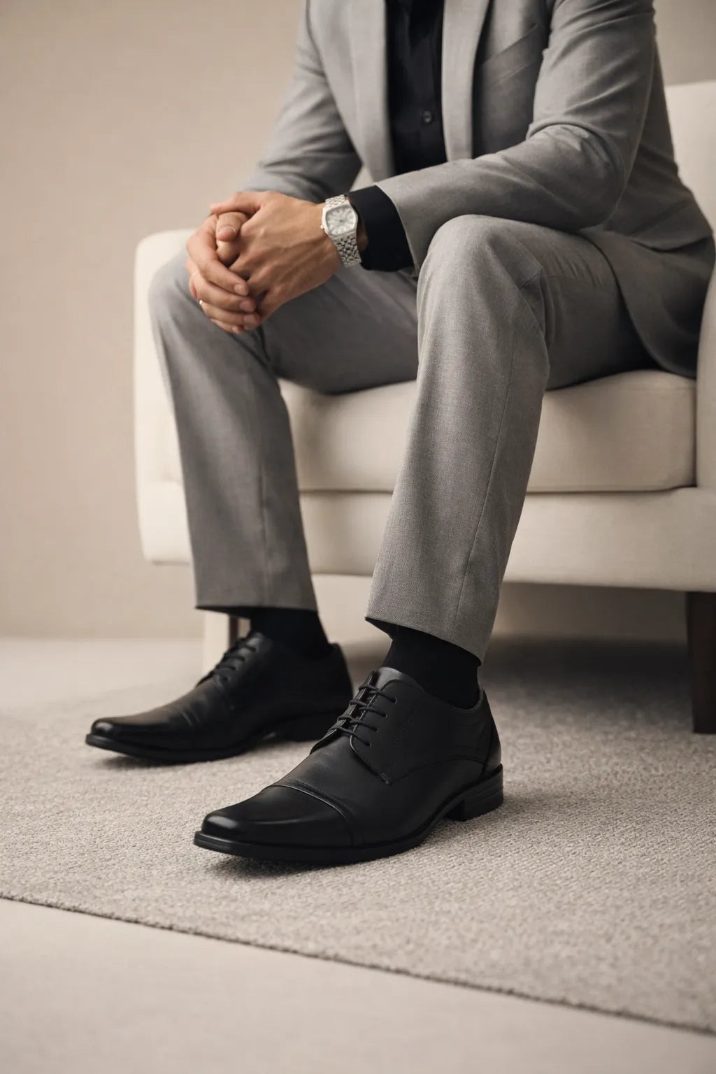 Sapato Social Masculino Venneto em Couro Legítimo