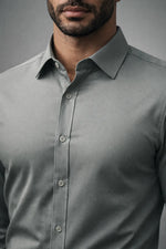 Camisa Social Slim Fit Bambu com Elastano