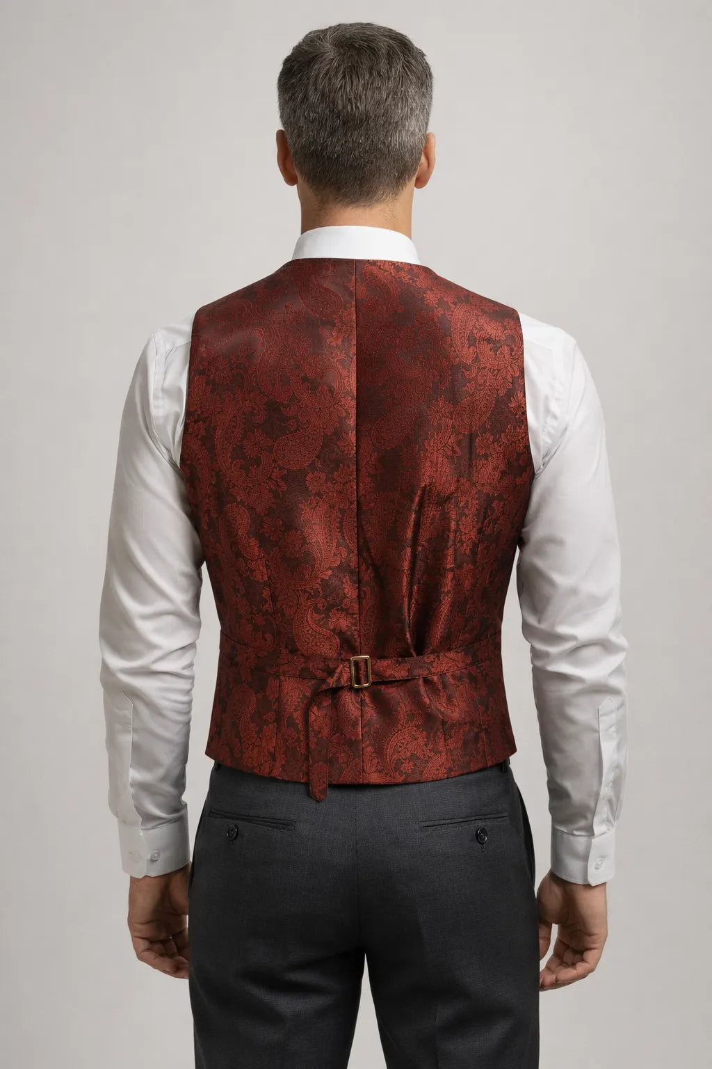 Terno Masculino Azzurro Príncipe de Gales Semi Slim