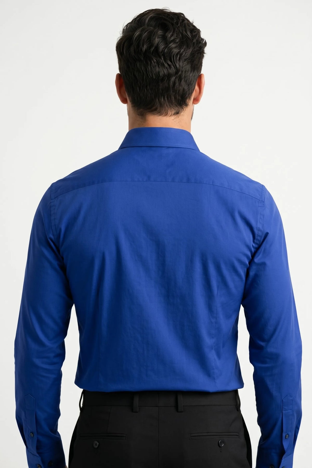 Camisa Social Masculina Slim com Elastano